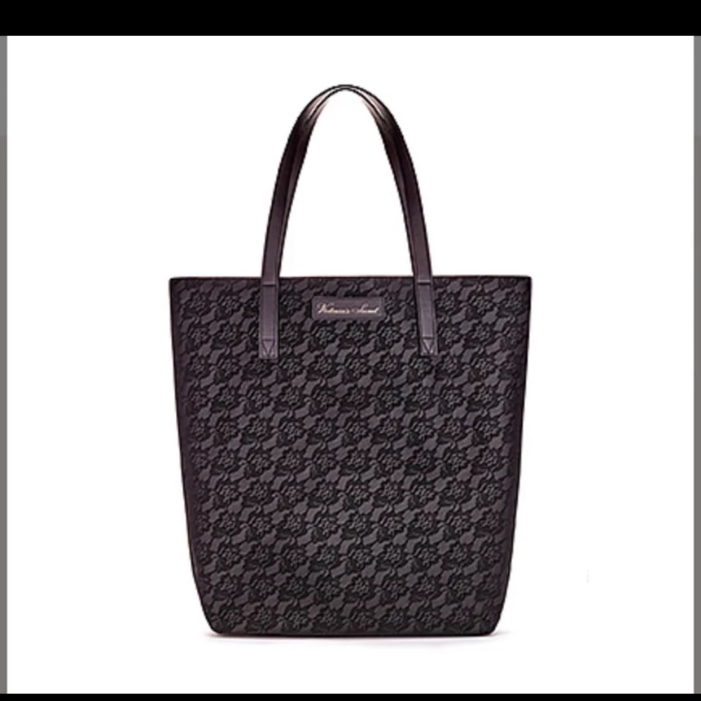 Victorias secret floral lace Tote